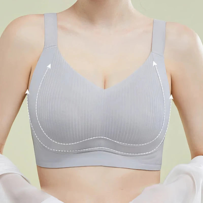 Lifting Anti-Sagging Wire-Free Push-up Bra (Pack of 3)