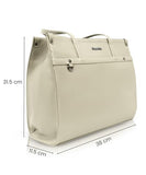 Rosetta 6-in-1 Beauty Gift Set for Women | Beige Handbag with Face Gel, Aloe Vera Lotion, Shower Gel, Bath Salt & Lip Balm | Premium Spa Kit Combo.