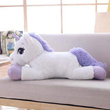 BESTIES Big Size Funny Unicorn Stuffed Animal Plush Toy,100CM, Stuffed Soft Toy for Kids Made in India. (100cm, White)