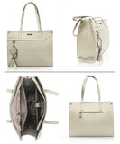 Rosetta 6-in-1 Beauty Gift Set for Women | Beige Handbag with Face Gel, Aloe Vera Lotion, Shower Gel, Bath Salt & Lip Balm | Premium Spa Kit Combo.