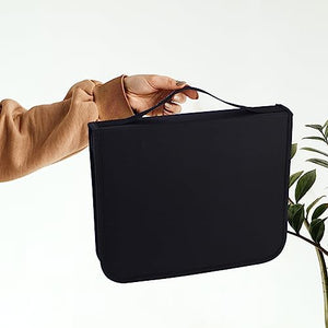 Camping Silverware Kit Cutlery Organizer Utensil Picnic Set - 24 Piece Mess Kit for 4 - Stainless Steel Plate Spoon Clip and Steak Knife Wine Opener Fork Napkin Hiking - Camp Kitchen BBQ’s