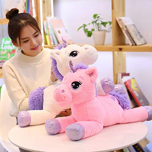 BESTIES Big Size Funny Unicorn Stuffed Animal Plush Toy,100CM, Stuffed Soft Toy for Kids Made in India. (100cm, White)