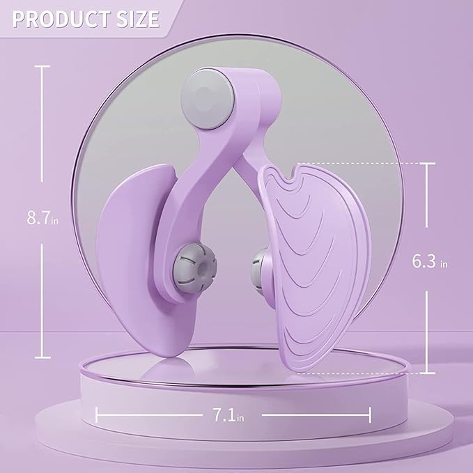 TRIBEAZI Thigh Master for Women & Men – Multifunctional Leg, Arm, Chest Exerciser | Inner Thigh Workout Equipment, Pelvic Floor Trainer, Home Fitness Equipment for Weight Loss & Toning