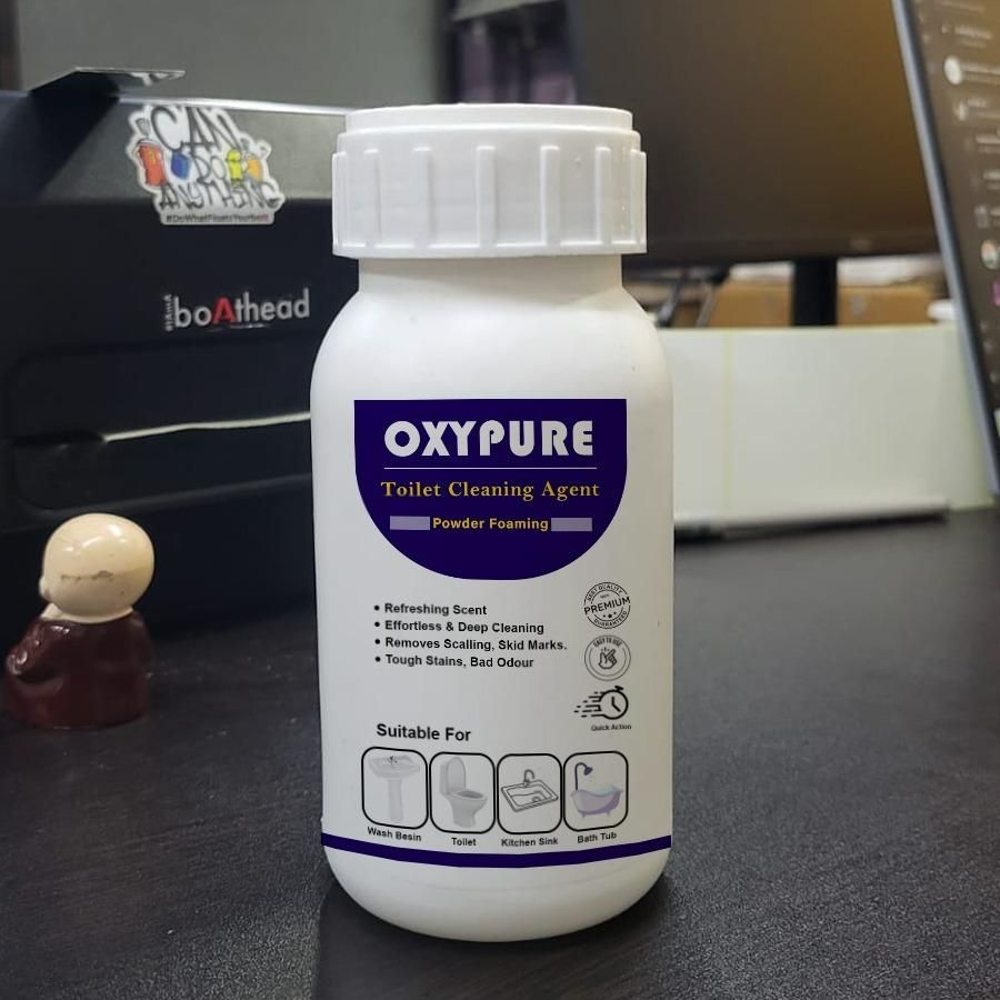 OxyPure Toilet Cleaning Agent - 100 % Original Product - Money Back Guarantee ( BUY 1 GET 1 FREE )