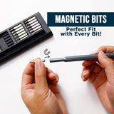 Magnetic, Compact Kit for Electronics, Laptops, Phones, PCs, Glasses, Household Repair.