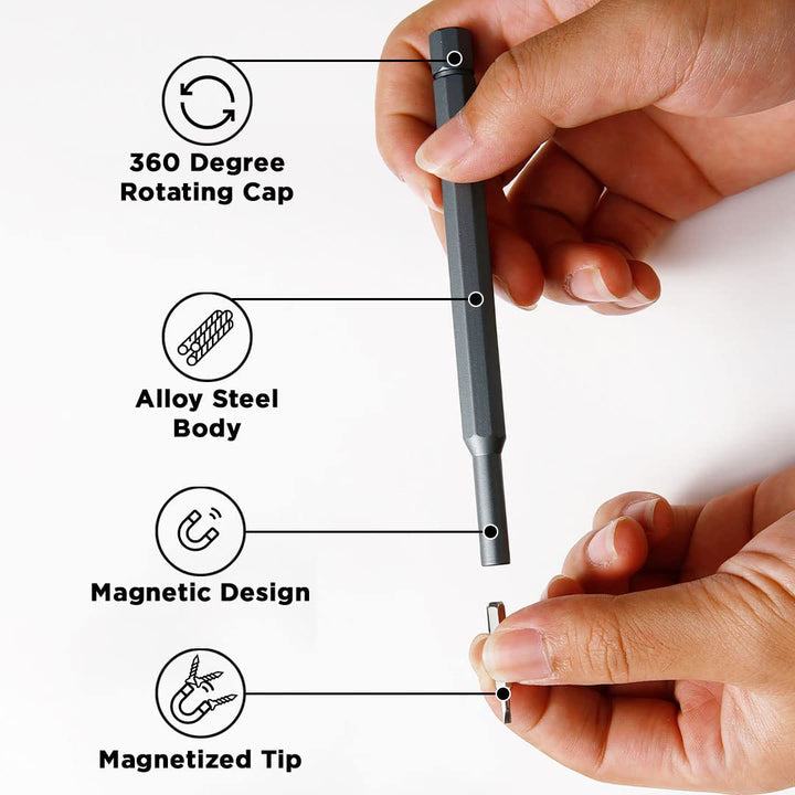 Magnetic, Compact Kit for Electronics, Laptops, Phones, PCs, Glasses, Household Repair.