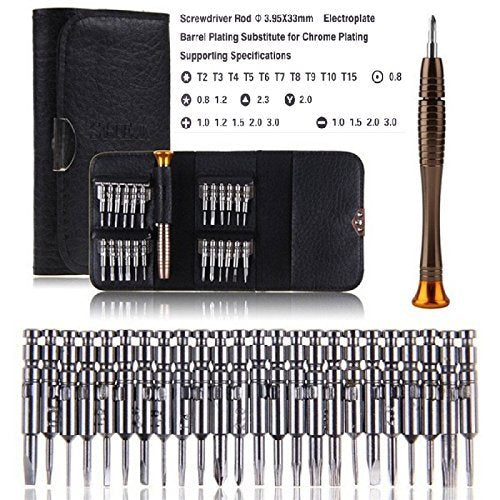 THEMISTO - built with passion 27 in 1 Precision Screwdriver Set Multi Pocket Repair Tool Kit for Mobiles, Laptops, Electronics