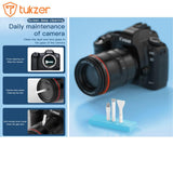 Tukzer Laptop Screen Keyboard Cleaner Kit, 32-in-1 Electronic Gadget Cleaning Tool with SD Card Storage Slot for MacBook, iPad iPhone Smartphone Tablet, PC Computer, DSLR Camera Lens, Airpods (White)