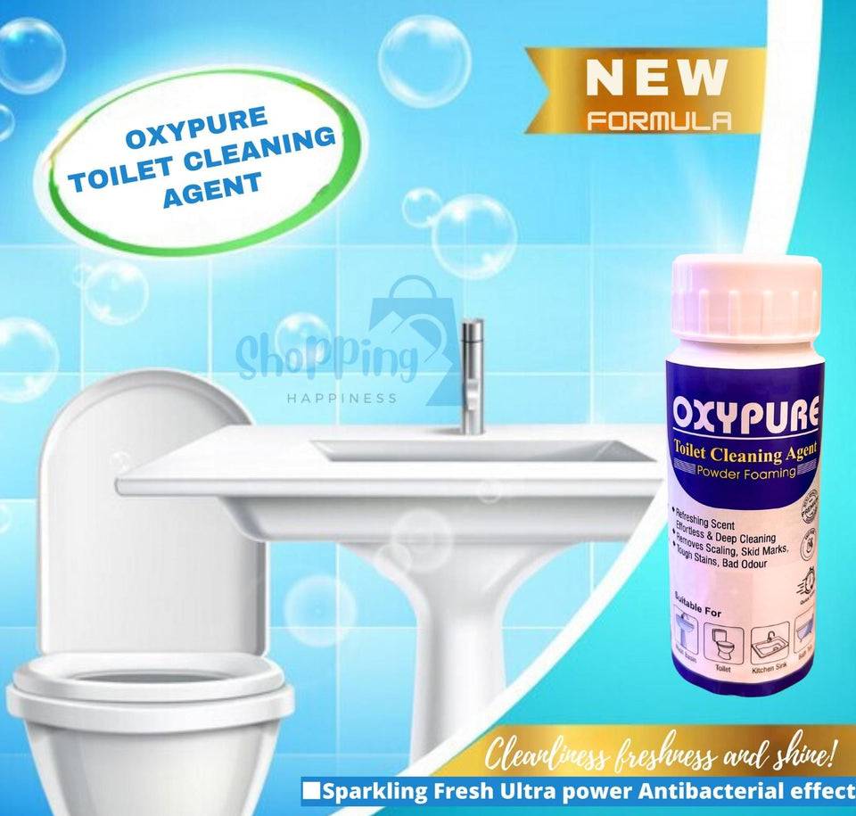 OxyPure Toilet Cleaning Agent - 100 % Original Product - Money Back Guarantee ( BUY 1 GET 1 FREE )