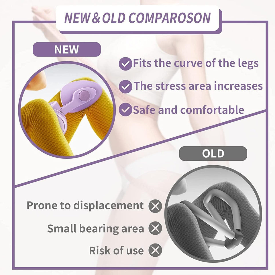 TRIBEAZI Thigh Master for Women & Men – Multifunctional Leg, Arm, Chest Exerciser | Inner Thigh Workout Equipment, Pelvic Floor Trainer, Home Fitness Equipment for Weight Loss & Toning