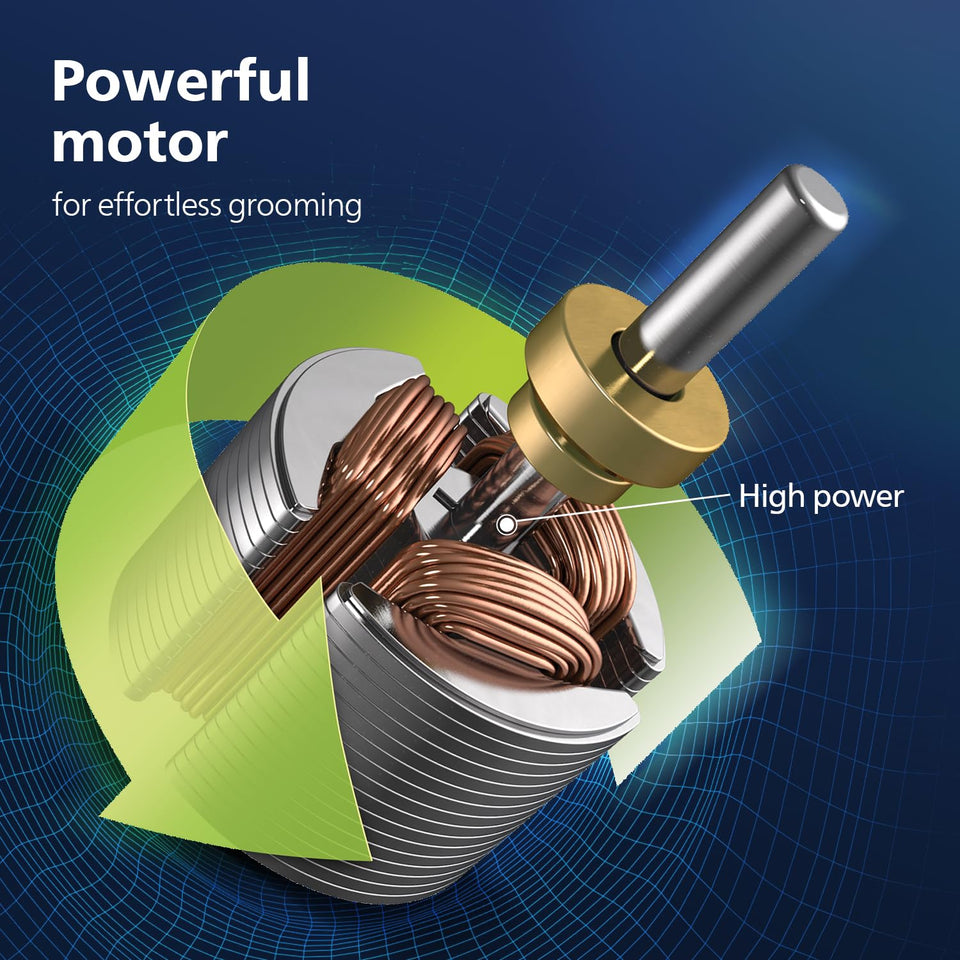 Philips India's No.1 Men's Trimmer | Self Sharpening Blades | Single Stroke Grooming I 9 In1 Face, Nose And Body I 3 Year Warranty | Powerful Motor | No Oil Needed I 60 Min Runtime I MG3710/65,Black