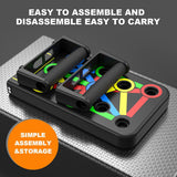 Wow Fitness World Pushup Board with Ebook training guide(Downloadable) -15 in 1 Pushup Board for Men & Women - Foldable Push-up Board and Push up bar System - Push up Board for Men - Flex Board (PUSH UP BOARD SINGLE)