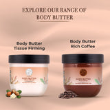 Yahvi Body Butter Tissue Firming | Enriched With Shea Butter & Cocoa Butter | Heals Dry Skin, Improves Skin Elasticity & Enhance Skin Cell Regeneration | For All Skin Types | 200 Ml