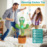 Toy Imagine Rechargeable Talking Cactus Toy for Kids - Musical Dancing, Speaking Cactus Toy for Babies – Educational Talking Toy for Baby Boys & Girls (0-3 Years) – Speaking, Repeating for Toddlers