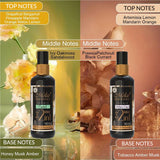 Melas Hair & Body Perfume Mist for Women - Set of 4 (Ravish, White Oud, Twist, Invite) | Long-Lasting Fragrance Spray | Travel-Friendly | Sweet & Warm Scent | Hydrating & Refreshing | Gift Set for Women - Valentine’s Day, Birthday, Anniversary, Special Oc