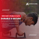 Apexcore 15-in-1 Push Up Board With Ebook Workout Guide & Diet Chart | Multifunction Push-Up System for Full Body Workout, Strength Training, Chest Workout & Home Fitness Equipment for Men & Women