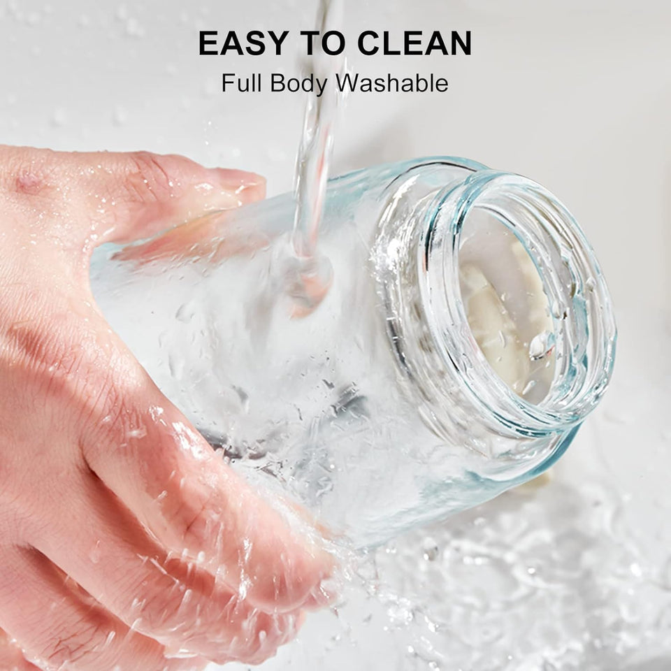 Racklik 500ml 2 in 1 Olive Oil Sprayer and Oil Dispenser Bottle for Kitchen, Glass Oil Bottle with Premium Nozzle, Oil Sprayer for Air Fryer, Salad,BBQ,Roasting (Multi Color) (Pack of 1)