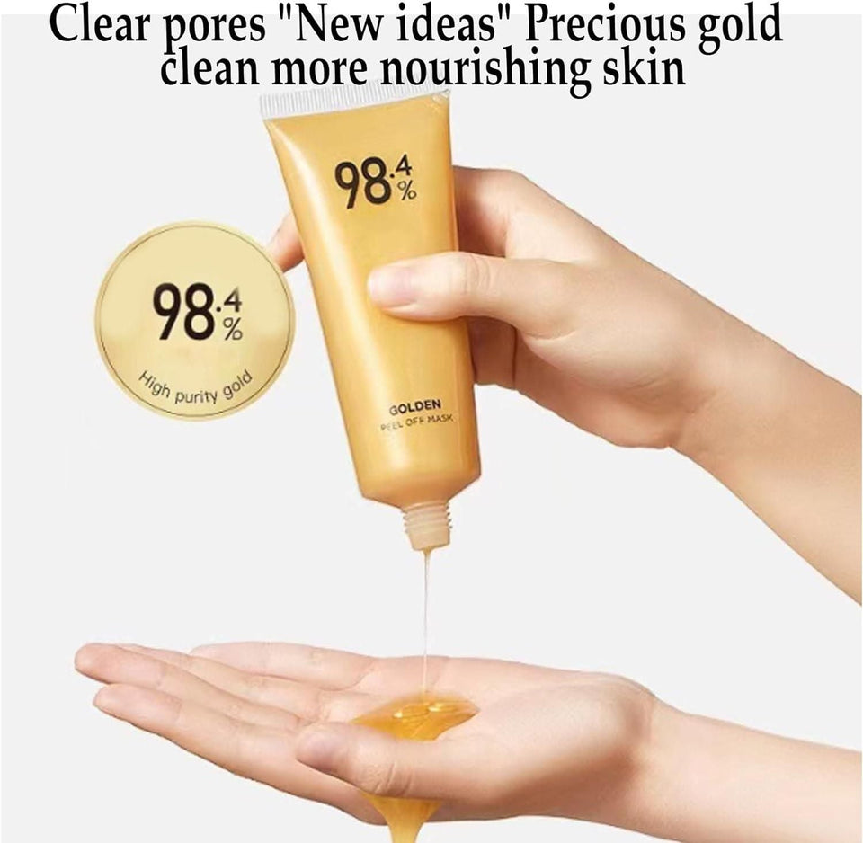 ✨Last Day Promotion🎁Gold Foil Peel-Off Mask [ BUY 1 GET 1 FREE ]