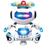 VGRASSP Dancing Robot Toy for Kids with Flashing Lights and Musical Sounds - Real Moving Action (Dancing Robot 2)