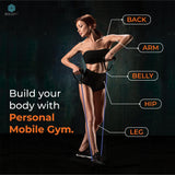 Boldfit Resistance Tube with Foam Handles, Door Anchor for Exercise & Stretching, Suitable in Home & Gym Workout for Men & Women-10kg-Red