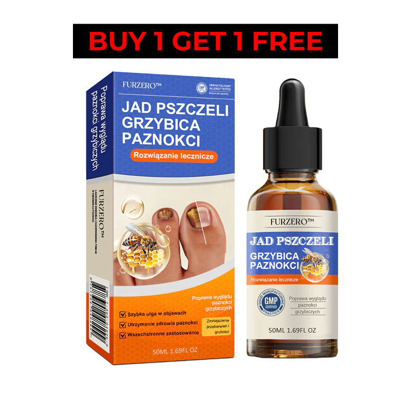 Bee Venom for Nail Fungus: A Complete Solution to Nail Fungus & Growth (BUY 1 GET 1 FREE)