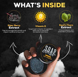 Naturally Organic Hair Darkening Shampoo Bar ( Pack of 2 )