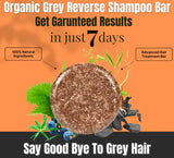 Naturally Organic Hair Darkening Shampoo Bar ( Pack of 2 )