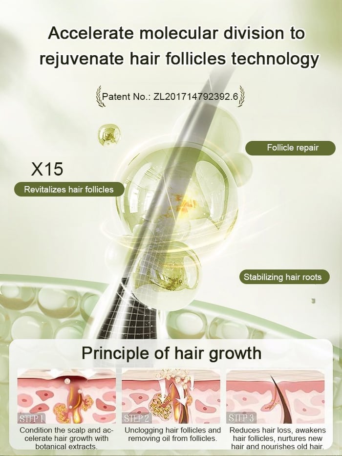 ✨🎁Hot Sale Ginger Plant Extract Anti-Hair Loss Hair Shampoo( Buy 1 Get 1 Free)✨🎁